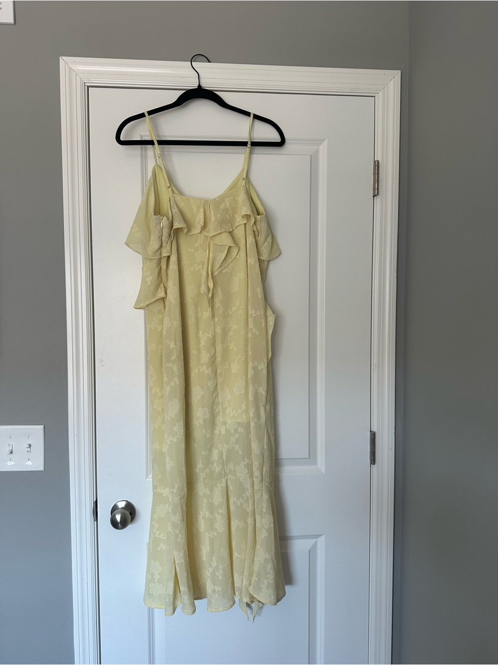Wild Fable Yellow Ruffle Maxi Dress - Picture 2 of 7